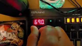 Haunting Cinematic Beauty of Roland J6, using Tempo knob !