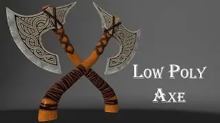 AXE MODELING & TEXTURING IN MAYA FOR BEGINNERS