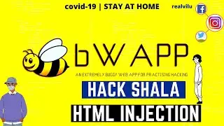 HTML Injection(GET,POST,STORED)Low and Medium  - bWAPP