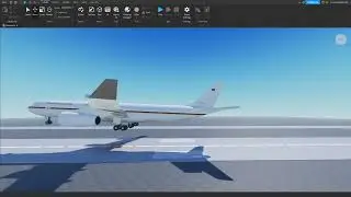 German Air Force flight 262 - Roblox Crash Animation