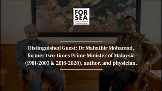 Dr Mahathir on Colonialism, Genocides, & Global Cooperation against Climate Change Threats
