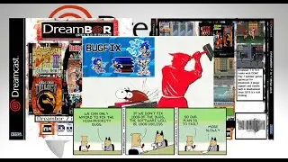 HOW TO BURN AND BUGFIX COMEDY  DREAMCAST Dreambor mega collection 7 in 1