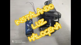 Cómo instalar luz HALOGENA en proyector bi xenon