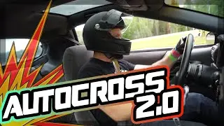 I spun-out and set my personal best at Autocross 2.0 // Camaro Build Ep.13