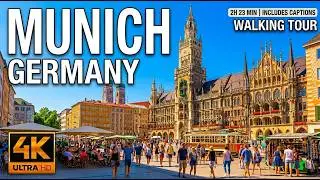 MUNICH (München), Germany 🇩🇪 Walking Tour 4K - The Heart of Bavaria (With Captions)