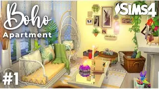 Boho Apartment #1 | Die Sims 4 Let's Build mit allen Packs, ohne CC
