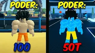 COMO JOGAR GYM LEAGUE NO ROBLOX! (Novo jogo de academia)