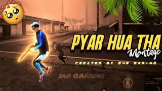 Mujhe Pyar Hua Tha🥺💔Free Fire Montage|| Free Fire Song Status||FF SAD STATUS 🥺