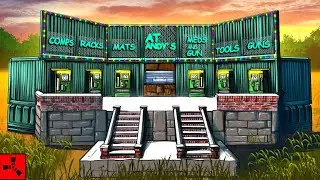 I Built an Epic Sulfur Shop as a Solo in Rust