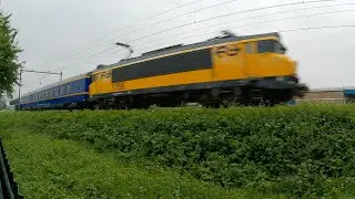 Koninklijk rijtuig naar Spoorwegmuseum (12 juli 2024)
