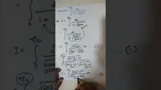 Integration Example - 29 (Applied mathematics)