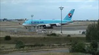 1st Korean Air A380 Delivery Flight