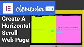 Create Horizontal Scroll Using Elementor Pro (Beginners Tutorial 2023)