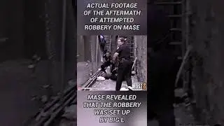 FOOTAGE OF THE AFTERMATH OF ATTEMPTED ROBBERY ON MASE