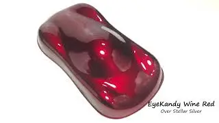EyeKandy Wine Red over Stellar Silver