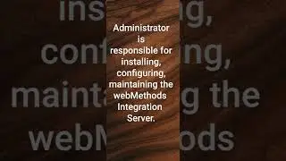 Roles of Administrator!