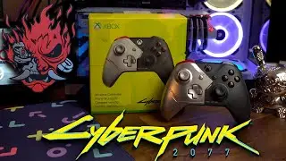 Cyberpunk 2077 LIMITED EDITION Controller for the Xbox One! Hands On Review!