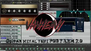 Сведение электрогитары POD Farm 2 и очередной импульс (New metal tone).
