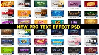 New Pro Text Effect PSD Download |Sheri Sk|