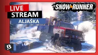 Live 🔴 | White Valley logistics | Snowrunner #29 - Alaska