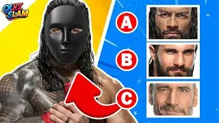 GUESS THE CORRECT FACE OF THE WWE SUPERSTAR | WWE QUIZ TRIVIA 2025.