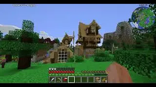 Minecraft  с модами начало #1