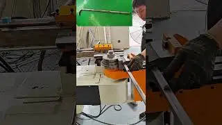 cnc pipe Bender Square tube bender Stainless steel round pipe bending machine #machine #factory #cnc