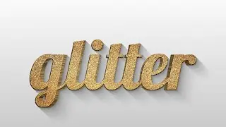 How to Create a 3D Glitter Text Effect in Gimp
