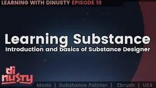 Learning Substance: Introduction and Basics of Substance Designer [EP10]