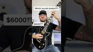 Les Paul Custom VS Epiphone Les Paul Modern