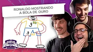 CONVENCEMOS O ALAN A JOGAR GARTIC PHONE | Gartic Phone com amigos