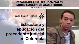 Precedente judicial en Colombia. José María Peláez Mejía.