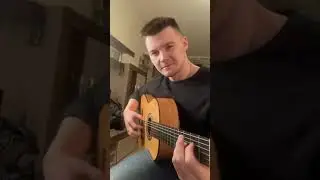 Фламенко на гитаре/двухпальцевое расгеадо/#shorts