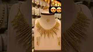 Latest gold necklace #sethijewellers