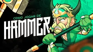 O JEITO CERTO DE JOGAR DE HAMMER NO BRAWLHALLA  - Ouro ao Valhallan #06
