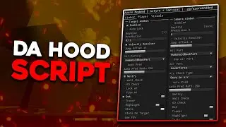 The BEST Da Hood Script | OP AIMLOCK | ANTI LOCK | AUTO FARM