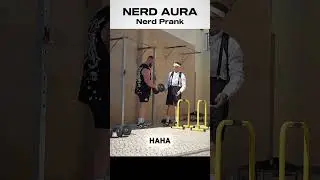 NERD PRANK | Nerd shock big guys in the gym 