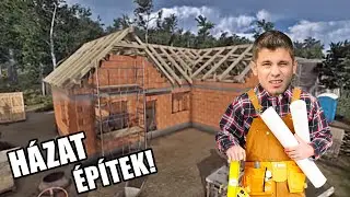 ÚJ JÁTÉK! Házat ÉPÍTEK! 😜 - Builder Simulator #1.