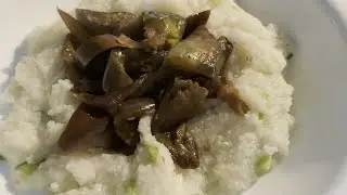 Eggplant and Grits  #eggplantrecipe #grits #talong