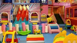 Fun Indoor Playground for Kids at Playdate, Gaur City Mall.