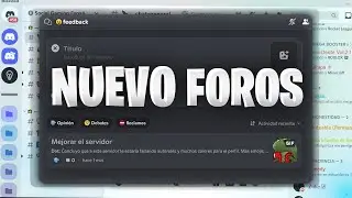 🤯 Como Activar Canales de Foros en Discord ¿Qué es?