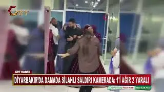 Damada silahlı saldırı kamerada: 1'i ağır 2 yaralı