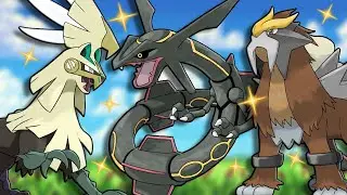 Catching Shiny Legendary Pokemon (Silvally, Entei & MORE)