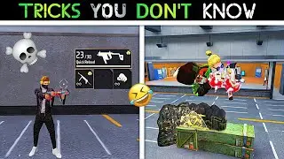 TOP 12 BUGS AND TRICKS IN FREE FIRE || SPEED BUG IN FREE FIRE|| FREE FIRE MOVEMENT BUG| ff tricks#33