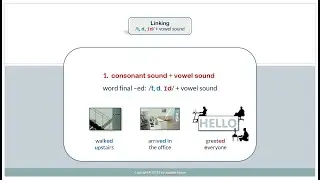 Linking:  /t, d, Id/ + vowel sound