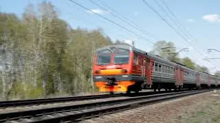 Отправление ЭД4М-0058 | О.п Паровозный