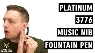 Platinum 3776 Music Nib Fountain Pen Review 4K