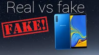 Fake Samsung Galaxy A7  mobile phone in side |fake|camera|battery|android