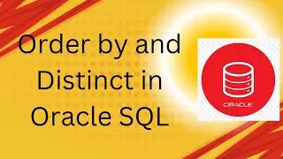 Order by and Distinct in Oracle SQL