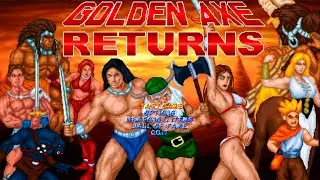 GOLDEN AXE RETURNS - Full Gameplay [Full HD 1080p]